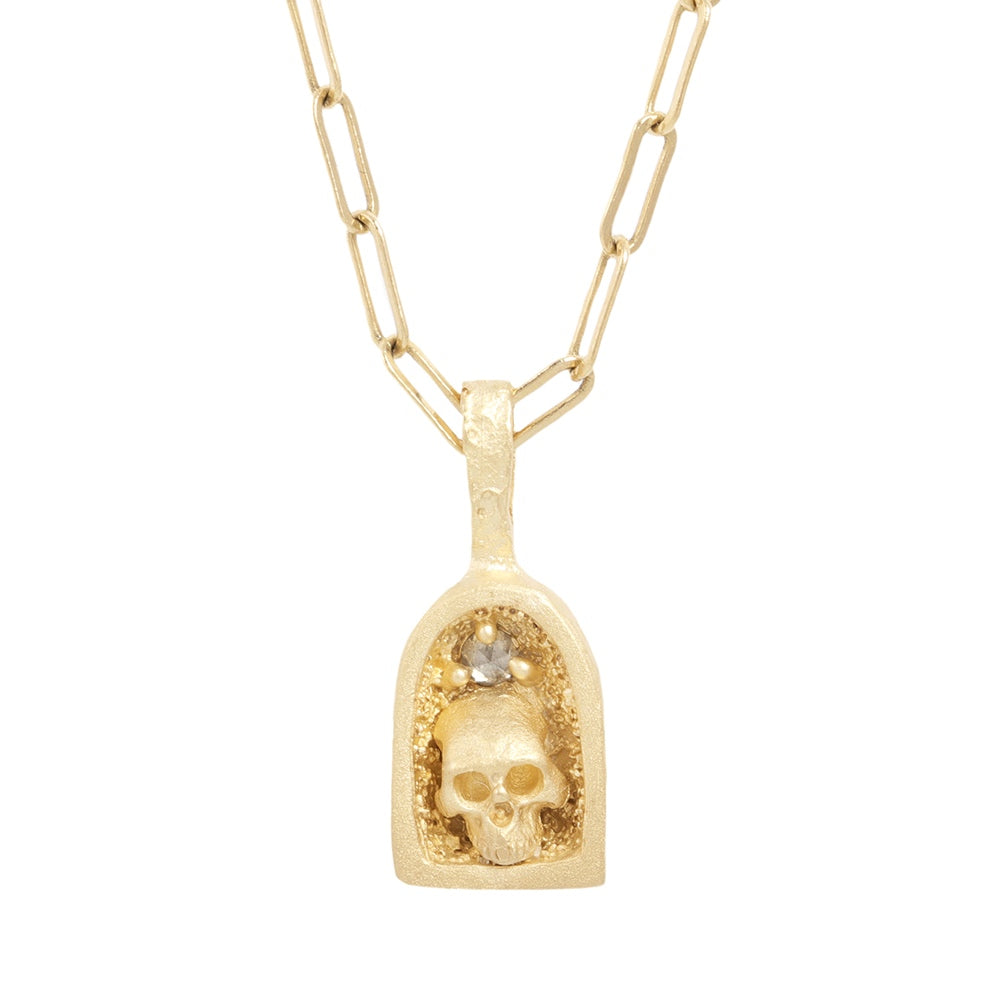 Skull Shrine Pendant – Talking Tree Jewelry