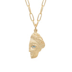 Goddess Fragment Necklace - Sapphire