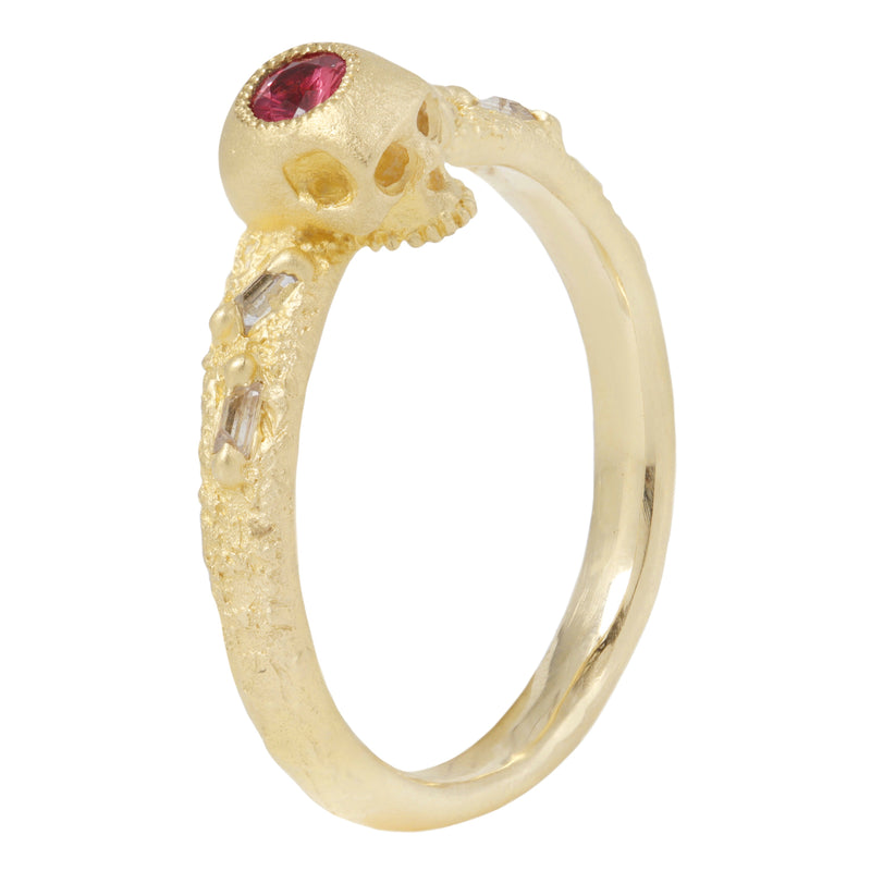 Treasured Skull Ring