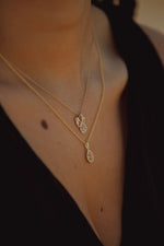 Diamond Vessel Necklace