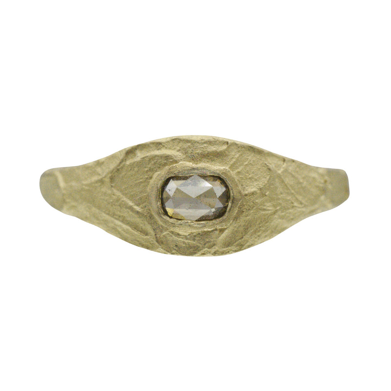 Wet Clay Shield Ring